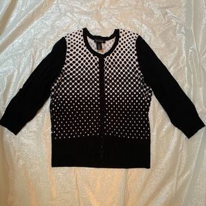 Cardigan Sweater 3/4 sleeves